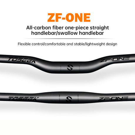 TOSEEK Carbon Fiber MTB Handlebar, 31.8mm, One-piece, Swallow-shaped - Ideal for Mountain Bikes - V.I.P Digital Presence