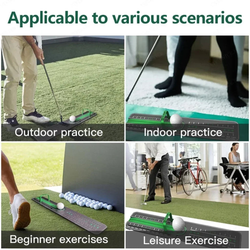 Golf Distance Putting Precision Drill Golf Putting Green Mat Putting Ball Pad Mini Putting Training Aids Golf Accessories Golf - V.I.P Digital Presence