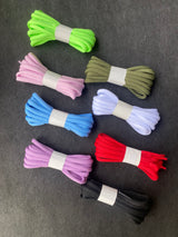 8 pairs of 8-color shoelaces - semi-circular - V.I.P Digital Presence