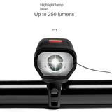 Bicycle lights, headlights, mountain bikes, night riding, charging, strong light flashlight, USB charging, horn lights, riding e - V.I.P Digital Presence