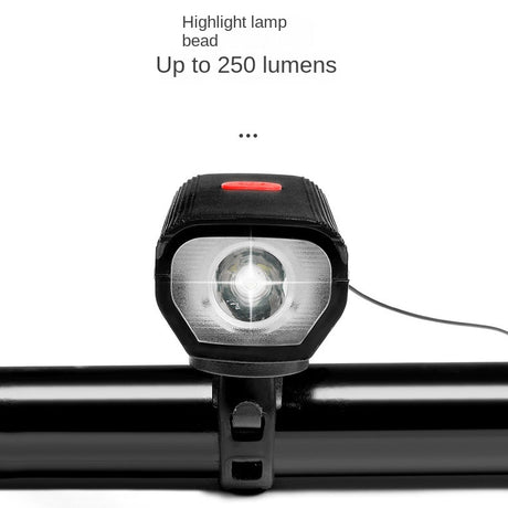 Bicycle lights, headlights, mountain bikes, night riding, charging, strong light flashlight, USB charging, horn lights, riding e - V.I.P Digital Presence