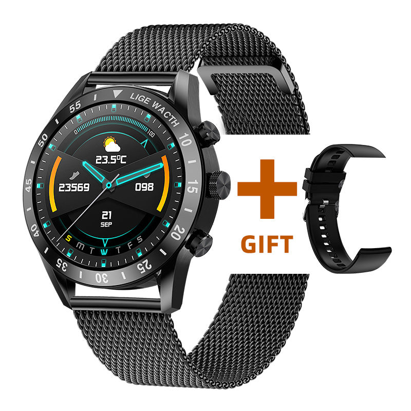 Bluetooth call smart watch pedometer sports multifunctional men's waterproof bracelet watch - V.I.P Digital Presence