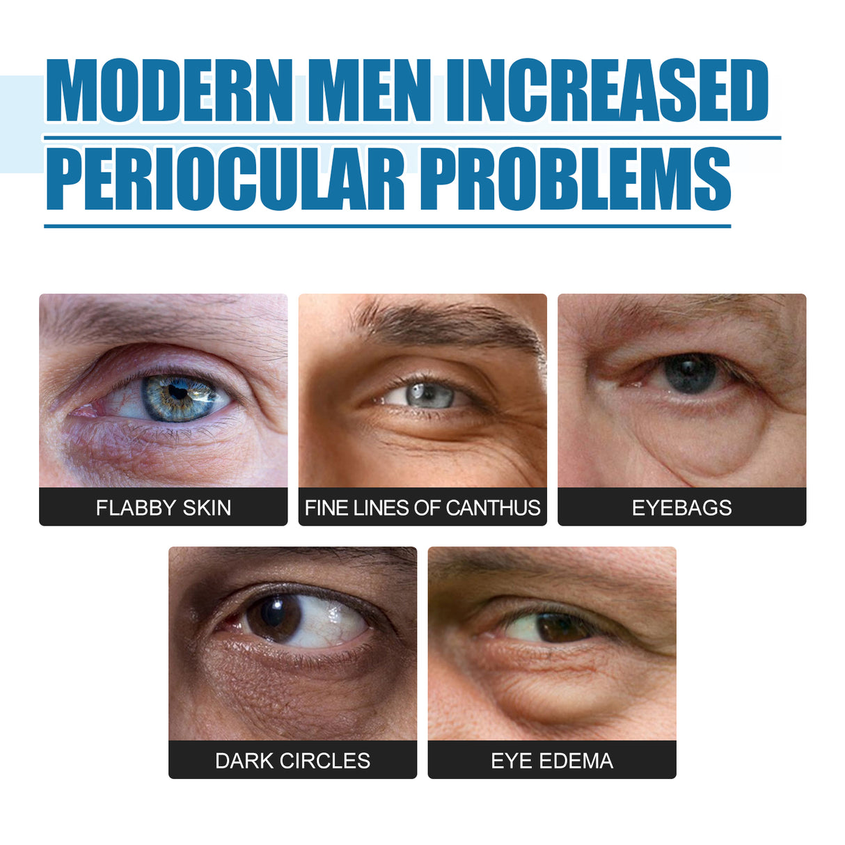 Men's Eye Serum Reduces Fine Lines, Bags, Dark Circles, Moisturizes, Firming, Brightening And Anti-Aging Eye Area - V.I.P Digital Presence