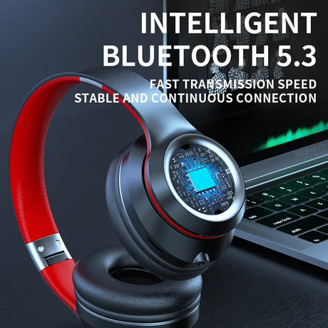 DR90 Wireless Headphones Headwear Creative Heavy Bass Effect Ultra Long Endurance Earphones - V.I.P Digital Presence