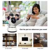 Baby Monitor Portable WiFi IP Camera 720P HD Wireless Smart Baby Camera Audio Video Record Surveillance Home Security Camera - V.I.P Digital Presence