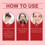 Rose Gentle Facial Hair Removal Wax Gently Moisturizes Refreshing, Clean And Smooth Facial Lip Hair Removal