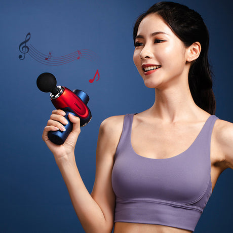 CP-F10 fascia gun muscle massager cervical muscle relaxer electric menstrual gun leg electric - V.I.P Digital Presence