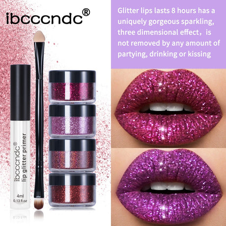 ibcccndc Glitter Lip Gloss Set - V.I.P Digital Presence