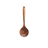 Teak wood solid wood heat-resistant soup spoon, rice spoon, household set cooking shovel spoon - V.I.P Digital Presence