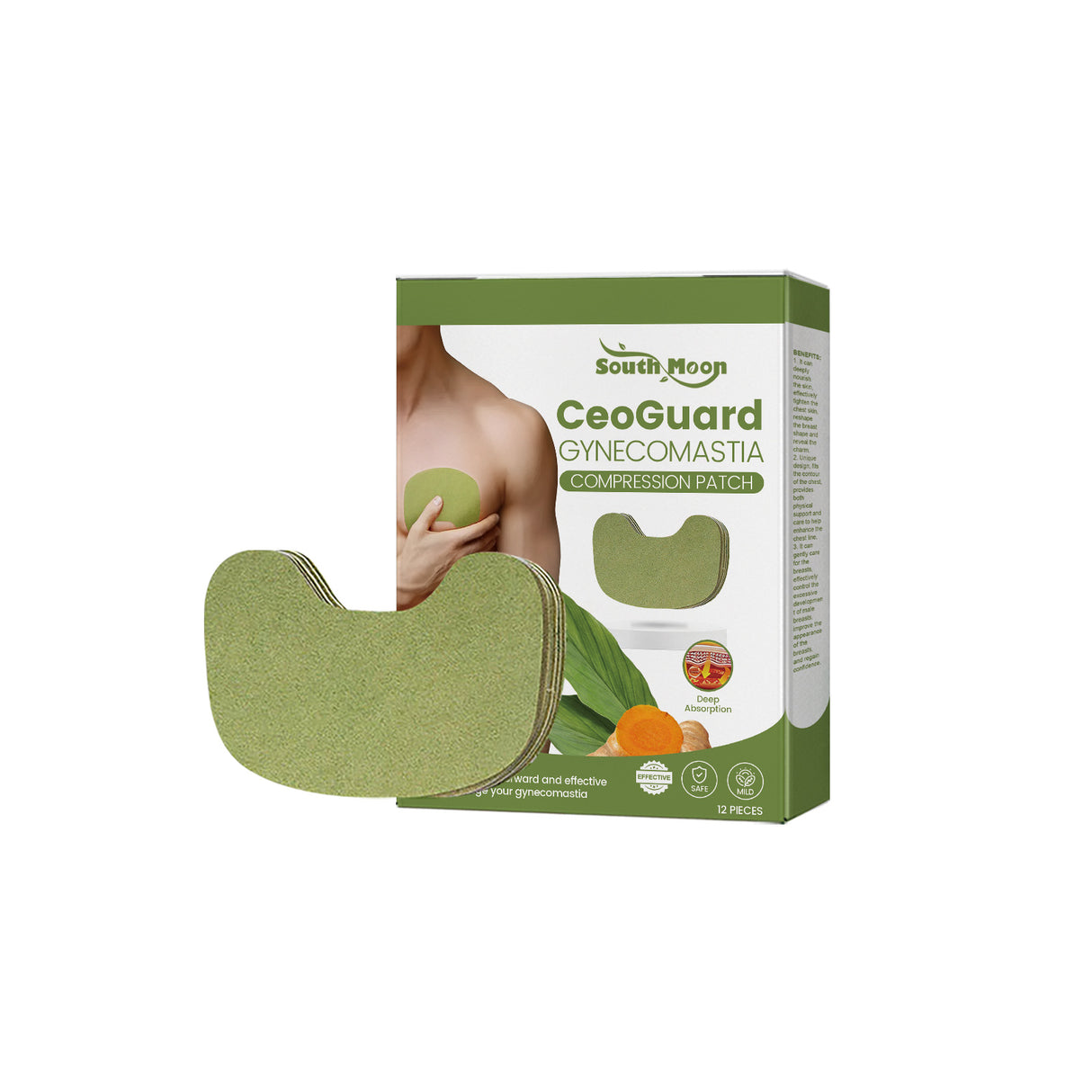 Men's Breast Care Adhesive Firming Skin To Lift Contour Men's Chest Care Shaping Adhesive - V.I.P Digital Presence