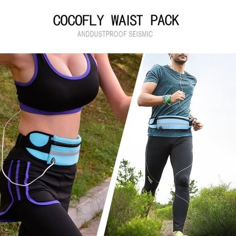 Fashion mini fanny pack for women men Portable convenient USB waist pack Travel multifunctional waterproof phone belt bag - V.I.P Digital Presence