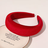 Wide edge velvet sponge hair clip for women's head clip high skull top hair clip - V.I.P Digital Presence