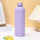 350/500/750ML Double-Wall Stainless Steel Leak-proof Thermal Vacuum Flask Insulated Water Bottle Sports Coffee Straight Body - V.I.P Digital Presence