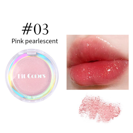 Fit Colors 3-Color Fresh Jelly Lip Mask Lip Mask Transparent Fine Flash Temperature-Controlled Discoloration Moisturizing Lip Jelly Lip Gloss - V.I.P Digital Presence