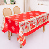 Christmas Decoration Creative Christmas Printed Tablecloth Table Flag Christmas Desktop Decoration Supplies - V.I.P Digital Presence