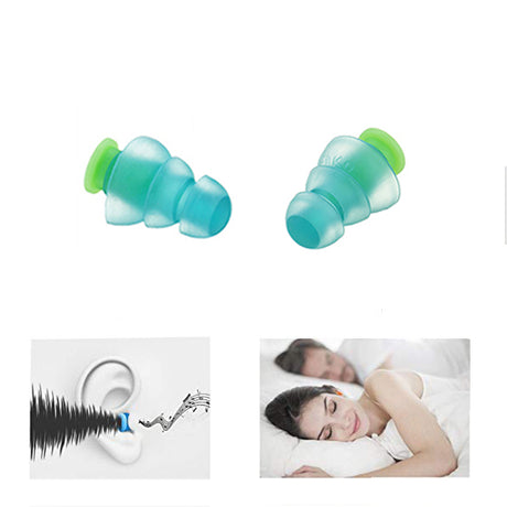 1 Pair Ear Plugs for Sleeping Silicone Noise Reduction Earplug Motorcycles Concerts DJ Reusable Music Filter Anti Noise Ear Plug - V.I.P Digital Presence