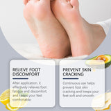 Nourishing Foot Care Cream, Soothing Dry Feet Moisturizing Moisturizing Exfoliating Tender Foot Care Cream
