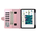 Suitable for iPad Pro 2020 Pen Slot Shoulder Strap Tablet Leather Case Air5 Handle Strap Handheld Flip Stand Protective Case