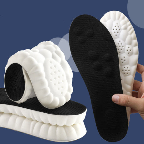 4D massage sports insole with a feeling of stepping on feces, PU fully padded air cloud insole - V.I.P Digital Presence