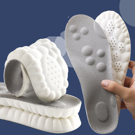 4D massage sports insole with a feeling of stepping on feces, PU fully padded air cloud insole - V.I.P Digital Presence