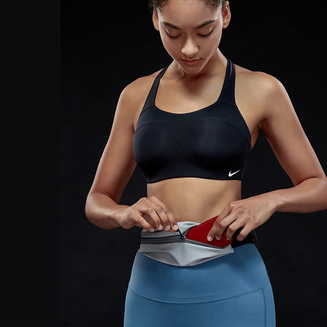 Sports waist packaging, mobile phone, men's and women's outdoor running waist bag, elastic and close fitting storage, waterproof and fashionable, not shaking - V.I.P Digital Presence