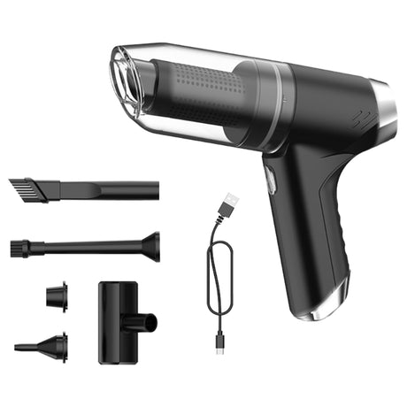 Wireless car vacuum cleaner small handheld blowing and suction dual-use with super large suction power for locomotives - V.I.P Digital Presence