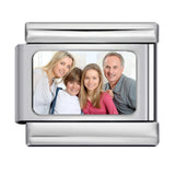 DIY Personalized Photo Picture Frame Making Titanium Steel Watch Band Chain Fashion Splicing Modular Bracelet - V.I.P Digital Presence