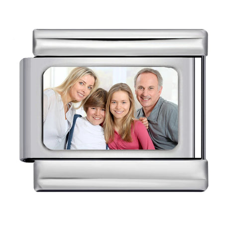 DIY Personalized Photo Picture Frame Making Titanium Steel Watch Band Chain Fashion Splicing Modular Bracelet - V.I.P Digital Presence