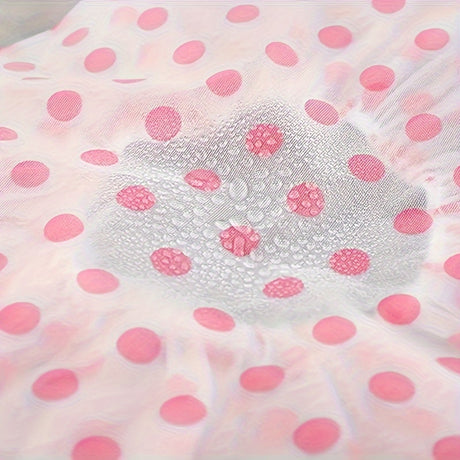 Thickened Shower Cap Wholesale Non-disposable Waterproof Polka Dot PVC Adult Bath Cap PE Oil-proof - V.I.P Digital Presence