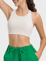 Cutout Round Neck Active Tank - V.I.P Digital Presence