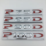 Applicable to Tesla car sticker MODEL3MODELS MODELX P75D P85D P90D P100D logo - V.I.P Digital Presence