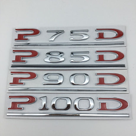 Applicable to Tesla car sticker MODEL3MODELS MODELX P75D P85D P90D P100D logo - V.I.P Digital Presence