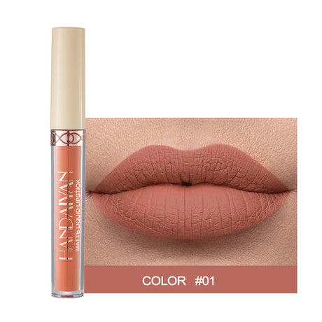 HANDAIYAN Popular Matte Matte Velvet 12 Colors Lip Gloss Liquid Lipstick Lip Glaze - V.I.P Digital Presence