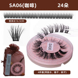DIY false eyelashes set whole cut eyelashes European and American thick curling travel size eyelash combination - V.I.P Digital Presence