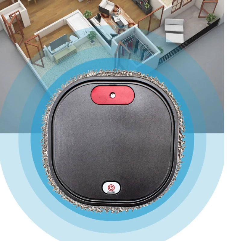 Sweeping Robot Automatic Electric Floor Mops Mopping With Sprayer Mach ...
