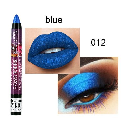 KISS SUSY 36 color eye shadow pencil stick lip pencil 2 in 1 is not easy to smudge - V.I.P Digital Presence