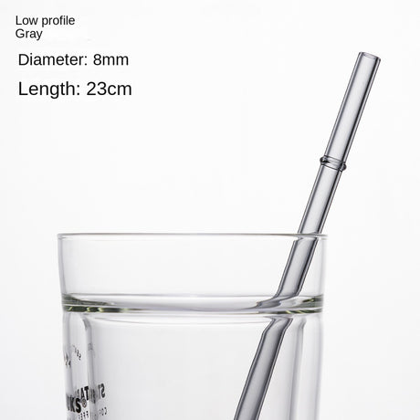 Eco-Friendly High Borosilicate Glass Straw Durable Heat-Resistant Starbucks Kids Straw 27cm Customized - V.I.P Digital Presence
