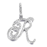 Hip hop accessories grass letter pendant melon seed buckle Cuban chain accessory - V.I.P Digital Presence