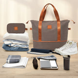 Hardshell Luggage Sets 3 Piece Carry-on Suitcase Double Spinner Wheels with TSA Lock for Men Women, Coppery (20in) - V.I.P Digital Presence