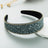New Colored Stone Hair Decoration Super Flash Diamond Wide Edge Korean Advanced Shampoo Headband - V.I.P Digital Presence