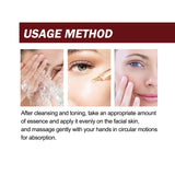 Peptide Face Serum, Fade Out Fine Lines On Your Forehead Skin Moist Hydrating Anti-Aging Essence - V.I.P Digital Presence