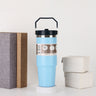20oz30ozPortable Car Cup Stainless Steel Cup Travel Sports Water Bottle With Handle Cover Coffee Tumbler Cup - V.I.P Digital Presence