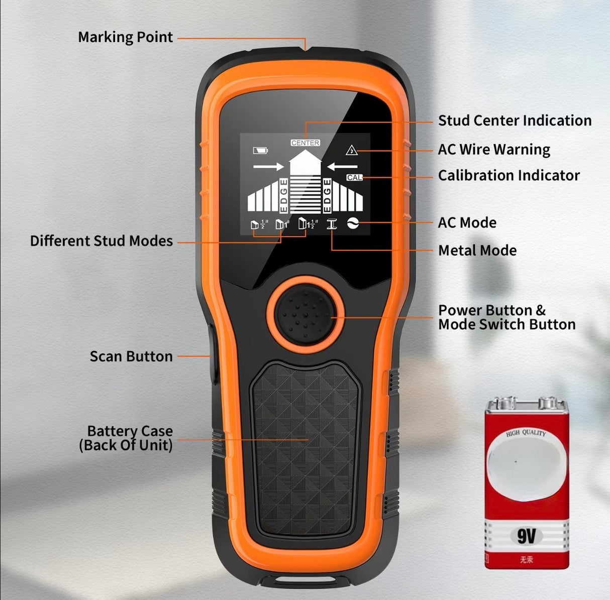 SmartWall Stud Scanner