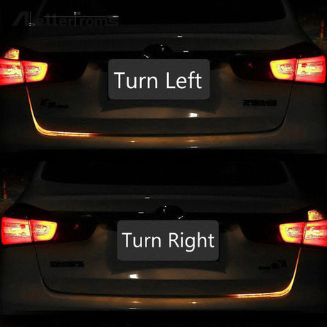 Promotion! 1.2m 12V Car Four Colors Flow Type 36 LED Car Tailgate Strip Waterproof Brake Driving Turn Signal Light - V.I.P Digital Presence