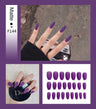 Nail Art Fake Nails Stiletto Tips Clear Press on Long False with Glue Coffin Stick Display Full Cover Artificial Designs Matte - V.I.P Digital Presence