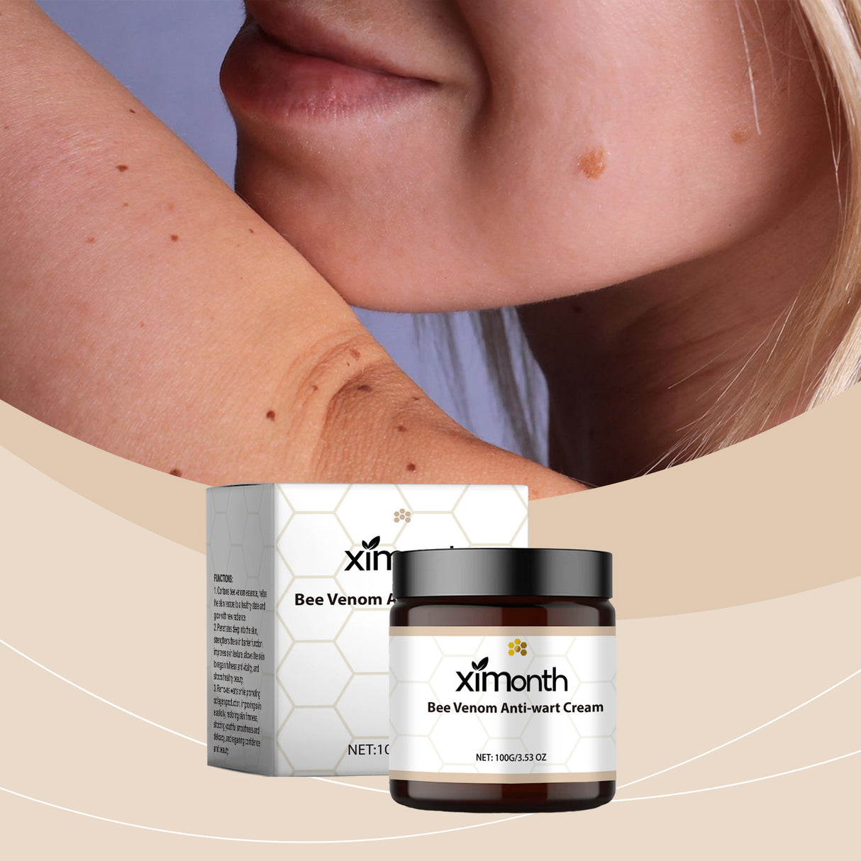 Skin Care Cream Clear Skin Moisturizing Smooth Skin Gentle Repair Cream Herbal Care Cream