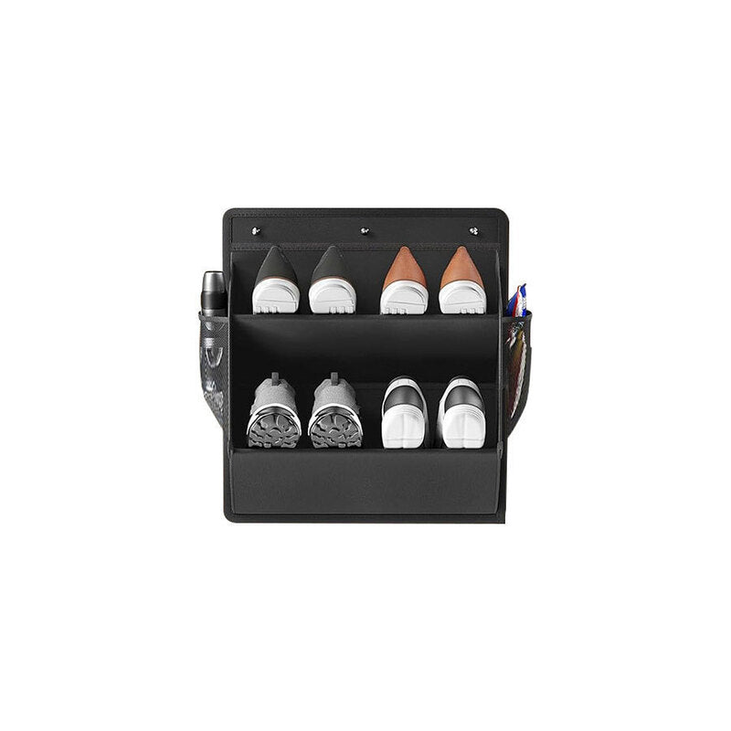 RV shoe storage (adhesive), over-door rack with deep pockets – for motorhomes, narrow wardrobes, 1 piece - V.I.P Digital Presence