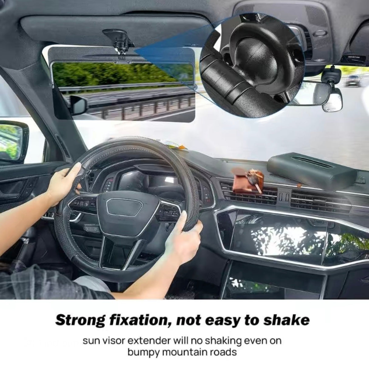 GlareGuard Visor Extender