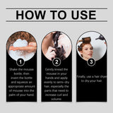 Volumizing Curls Styling Mousse Hair Styling Wax Foam Curls Moisturizing Treatment Mousse - V.I.P Digital Presence