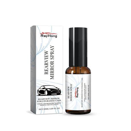 Car Window Rain Spray, Decontamination Descaling Water Stains Improve Vision Rearview Mirror Cleaning - V.I.P Digital Presence